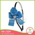 Plastic artificial flower hair bands for kids headband